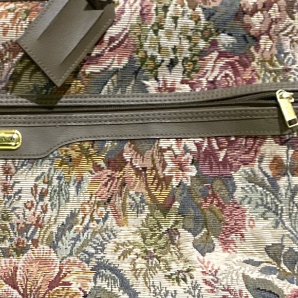 Jaguar Bags Vintage Jaguar Tapestry Folding Garment Bag Poshmark